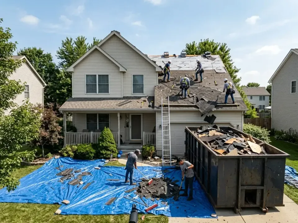 roof-replacement-debris-remova-004 — frequently asked questions, Cheapest Dumpster Rentals in Laureles, TX